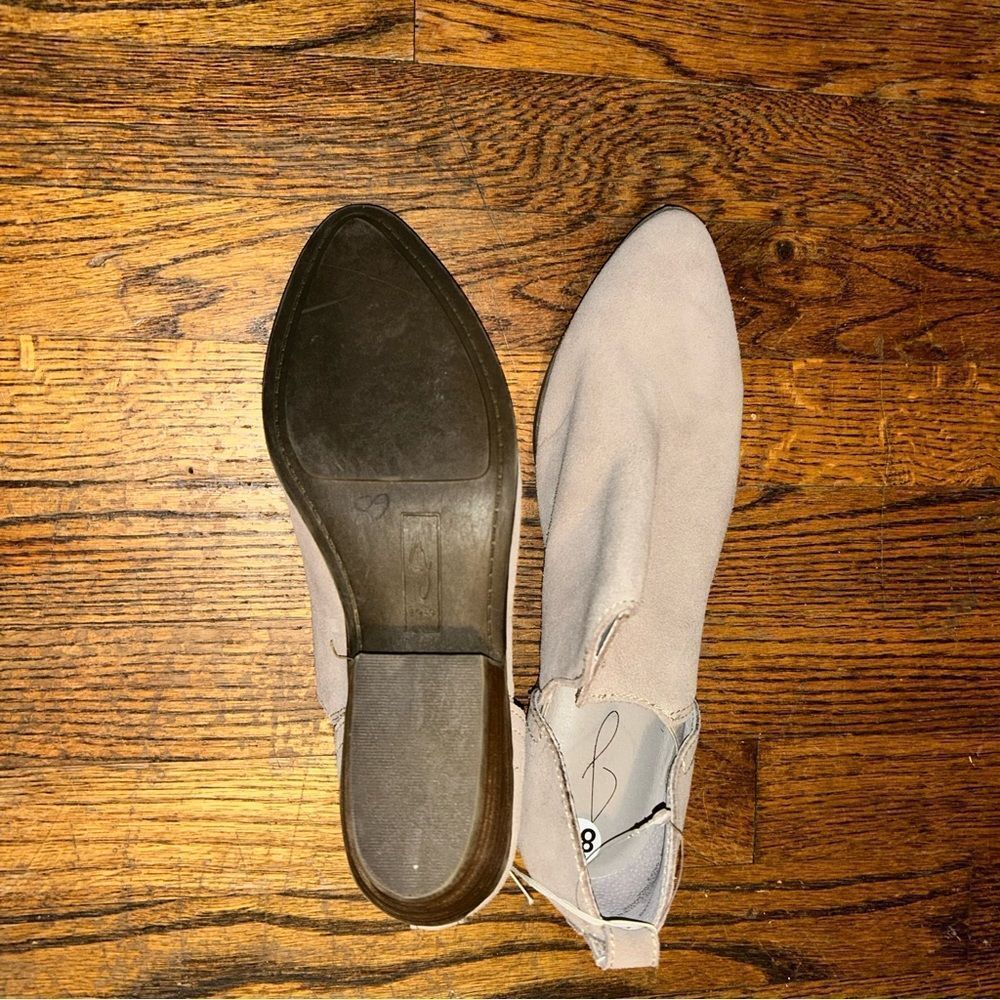 Joie Women's Light Gray Slip-On Loafers - Picture 4 of 5